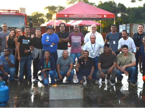 Servidores da ALBA participam de treinamento prático de Brigada de Incêndio