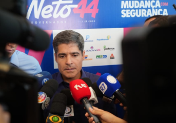 Segurança pública e críticas ao governo marcam discurso de ACM Neto durante convenção em Salvador