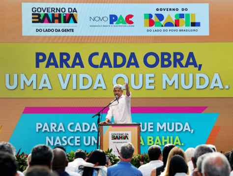 Lula entra ao vivo em evento de Jerônimo e reforça aliança política na Bahia