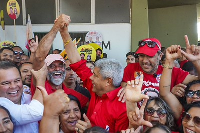 Convenção de Jerônimo e aliados transforma Parque de Exposições em grande festa da democracia