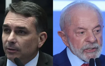 Lula lidera primeiro turno, mas empate com Flávio Bolsonaro acende alerta no segundo turno