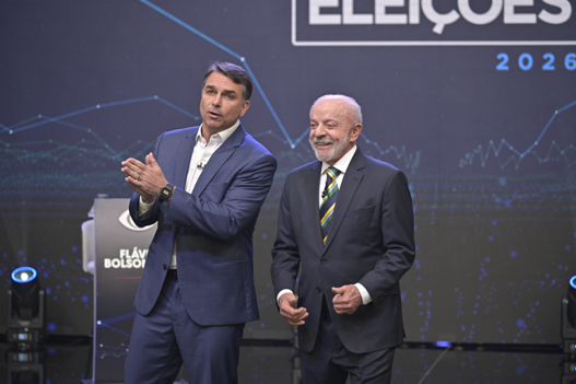 Comentaristas da Jovem Pan divergem sobre resultado de debate entre Lula e Flávio Bolsonaro