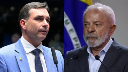 Flávio Bolsonaro supera Lula na soma parcial dos votos em 33 países; petista lidera em 25 locais
